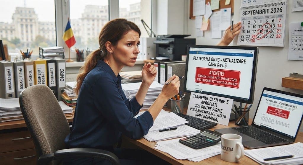 Incendiar în economie: 70% dintre firmele din România sunt la un pas de colaps! Birocrația CAEN amenință să sufoce mediul de afaceri