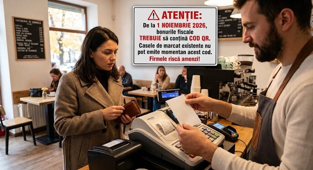 Pericol de amenzi pentru sute de mii de firme. Din 1 noiembrie, bonurile fiscale riscă să fie neconforme din cauza lipsei normelor tehnice