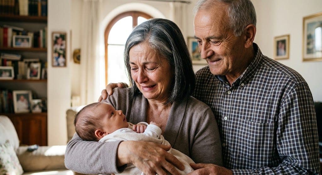Miracol la 59 de ani: O femeie a devenit mamă pentru prima dată, după un deceniu de încercări. Tatăl are 70 de ani