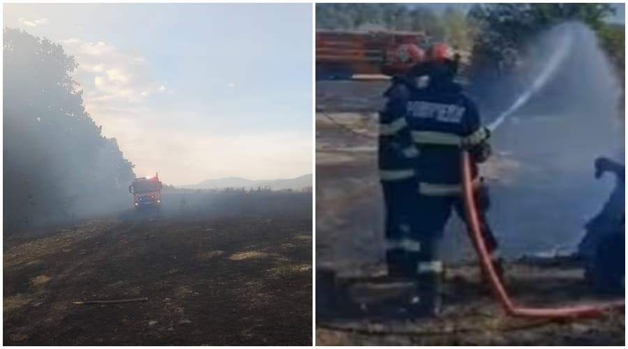 Pompierii arădeni n-au prins weekendul. 55 de intervenții în trei zile: de la SMURD la mașini în flăcări