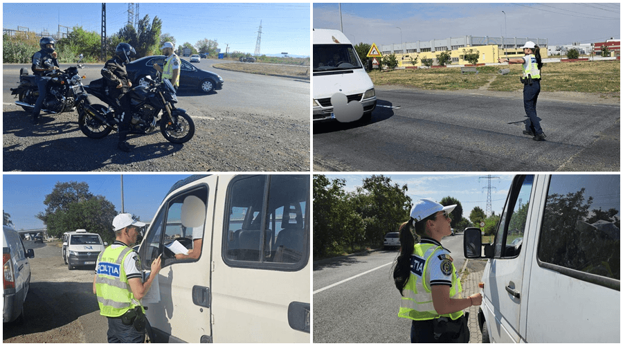 Controale severe Poliție-RAR în Arad: Rămâi fără certificat de înmatriculare! Zeci de taloane ridicate în doar patru zile