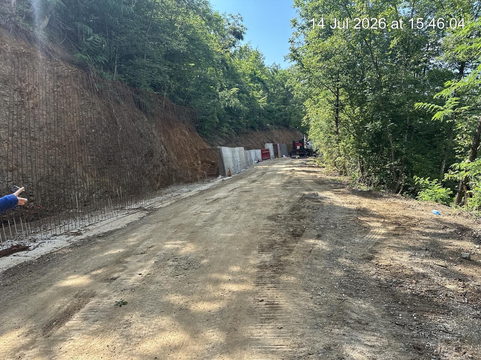 Imagini noi de pe unul dintre cele mai spectaculoase șantiere rutiere din județul Arad, Drumul Regelui — fotografia 3 din 4