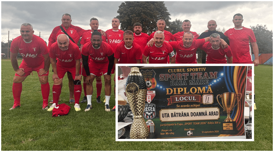 Old Boys UTA a luat „argintul” la Baia Mare