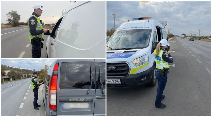 Weekend de foc pe șoselele arădene: Peste 230 de șoferi sancționați și amenzi de 130.000 de lei, în doar 72 de ore