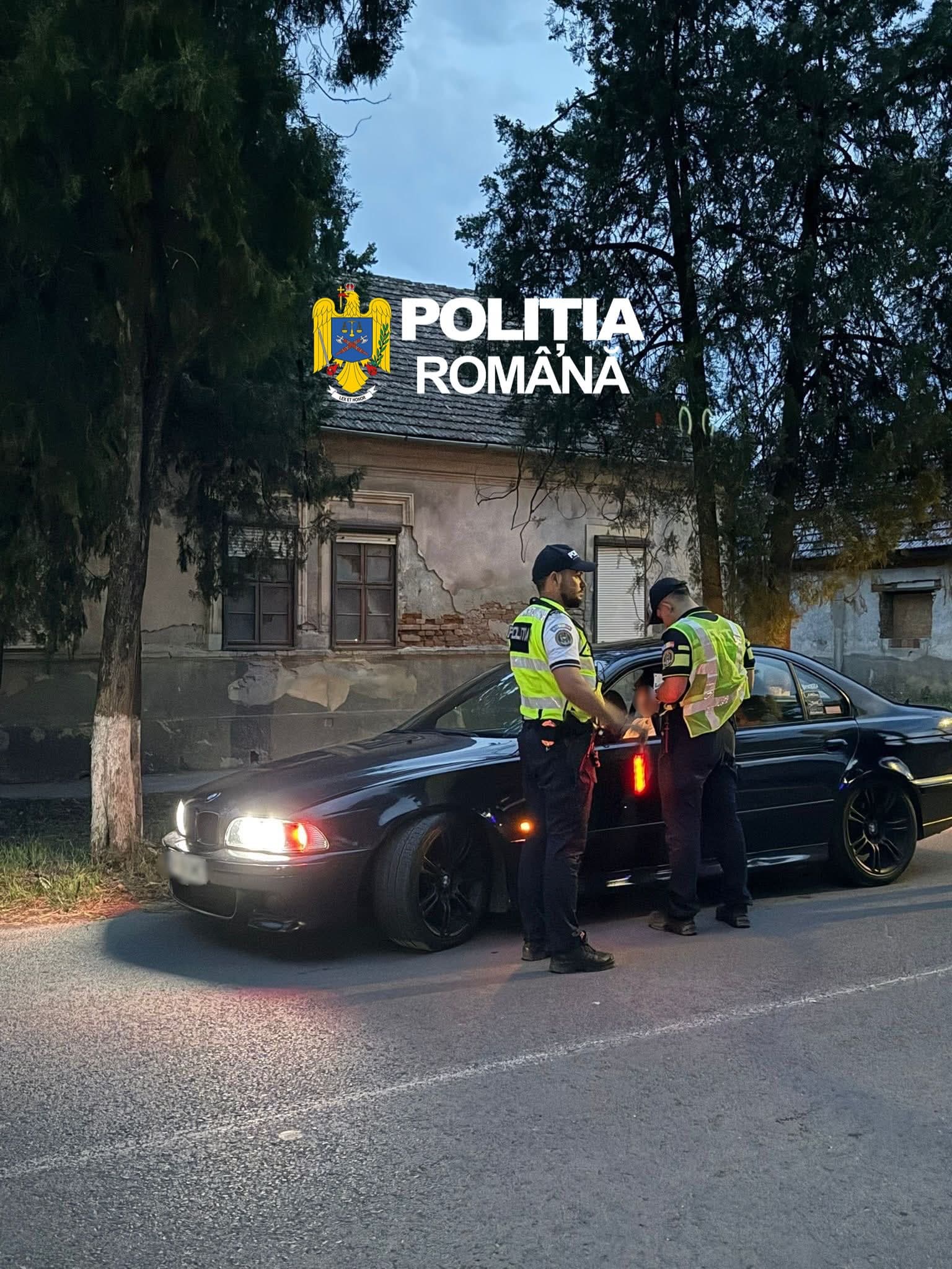 Filtru de proporții la Ineu: Zeci de amenzi și permise reținute într-o singură zi
