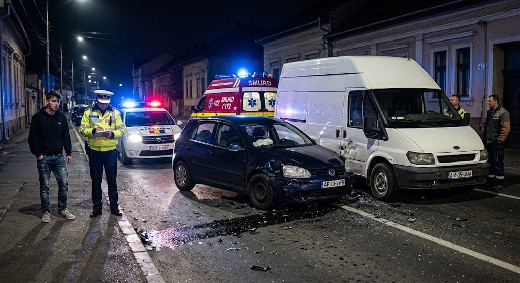 Majorat cu dosar penal: La 18 ani, a „testat” strada Ovidiu cu 1,02 la mie în aerul expirat