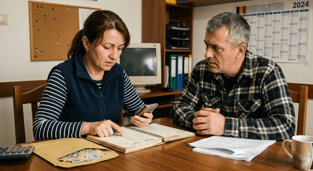Tradiție oltenească de vacanță: Salariul la plic și Agenda de Aur