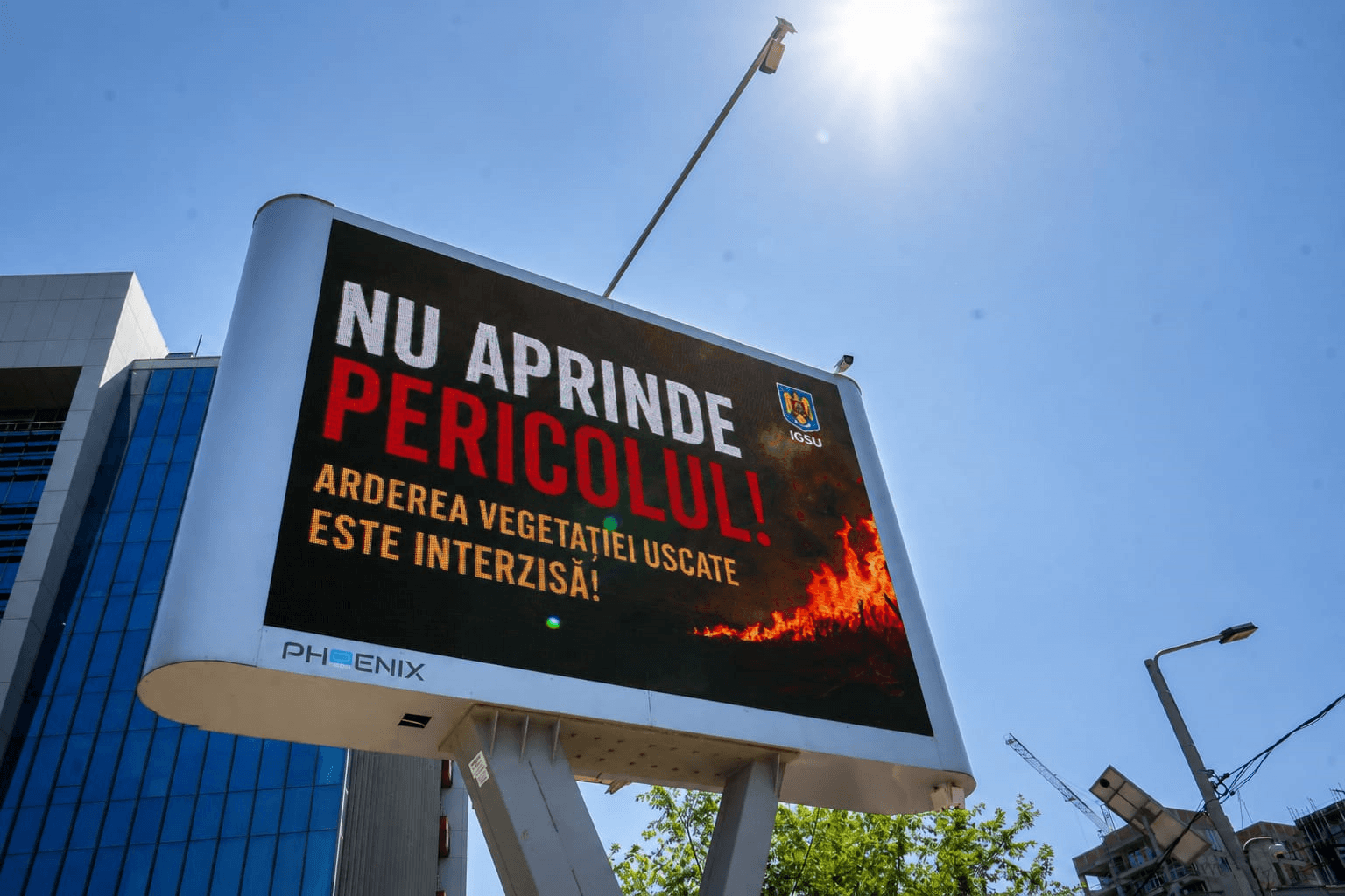Campanie IGSU:„Nu aprinde pericolul! Arderea vegetației uscate este interzisă!”