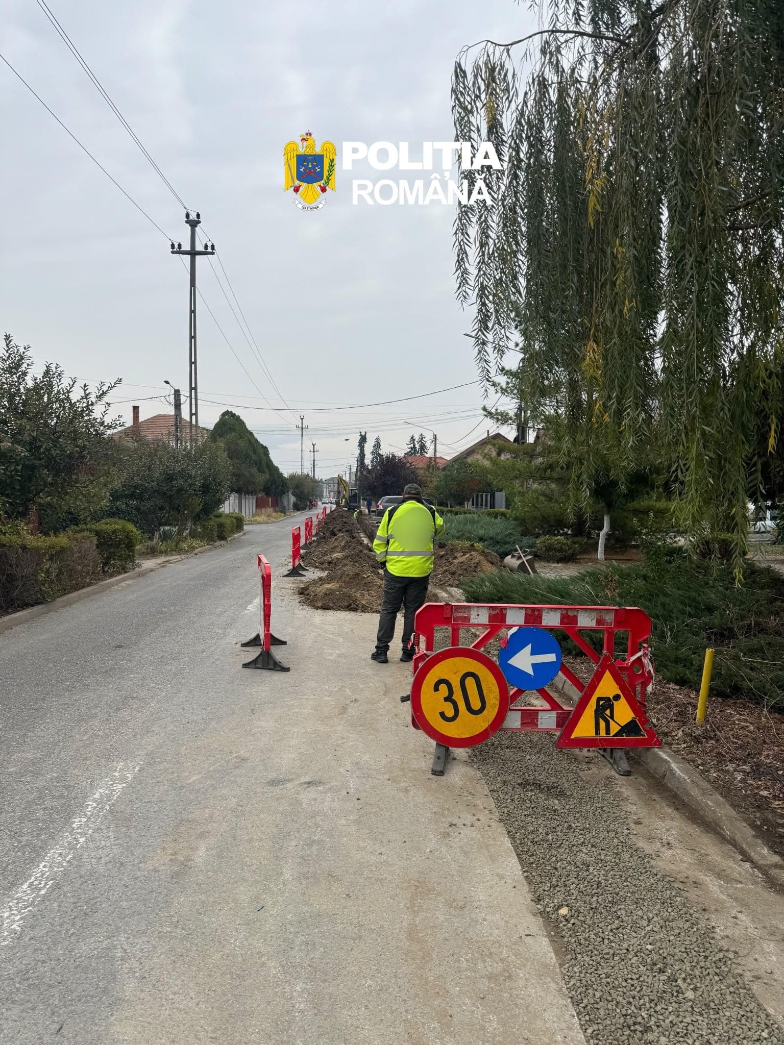 Dorel a luat pauză de dosar penal: Poliția a scos din priză o firmă care săpa după capul ei pe strada Tabacovici
