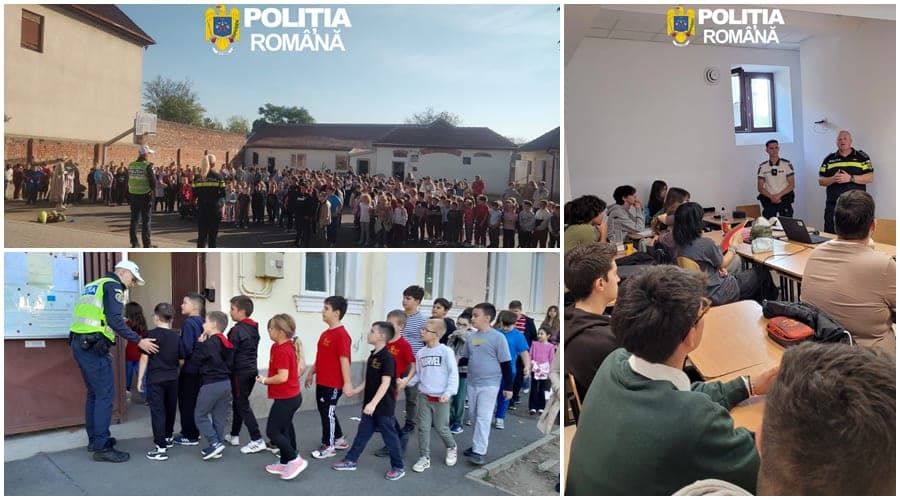Lecții pentru viață: Educație rutieră la Colegiul „Sabin Drăgoi” și Liceul „Adam Müller Guttenbrunn”