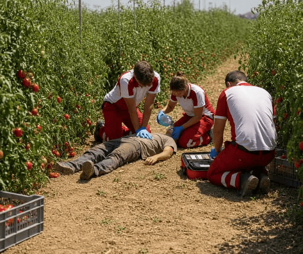 Răpus la 19 ani pe un câmp din Italia: Tânăr român mort din cauza căldurii extreme! Patronii, cercetați de autorități