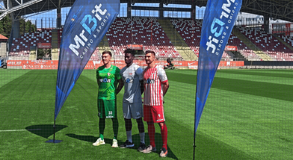 Schimbare de look și contract record la Arad: UTA și-a prezentat noul sponsor principal, MrBit, și noile echipamente de joc pentru sezonul 2026-2027
