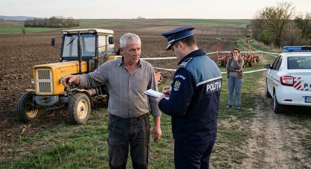 Câmpul muncii și al ordinului de restricție: Marea evadare cu tractorul