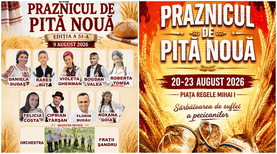 Praznicul de Pită Nouă, la Beliu și Pecica