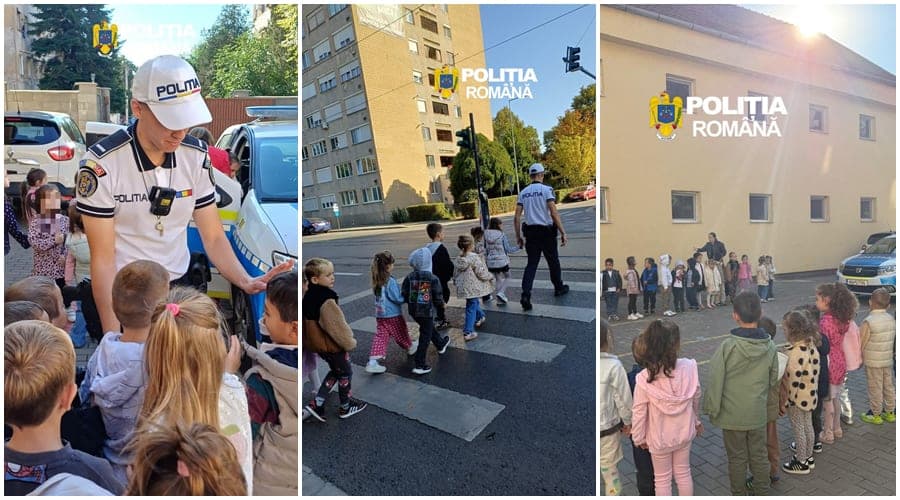 Educație rutieră pentru preșcolarii din municipiul Arad