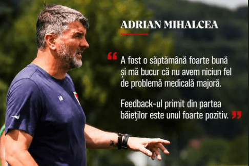 Mihalcea se bazează pe superstiții cu campioana: UTA transpiră în Slovenia, cu gândul la norocul de anul trecut