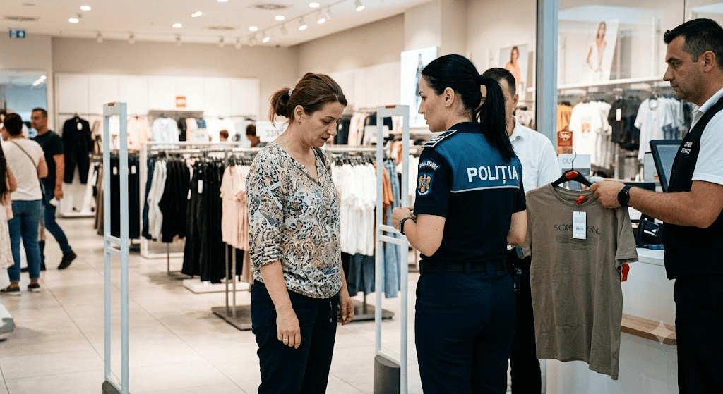 Marele jaf de 80 de lei: Misiune imposibilă pentru un tricou la magazin